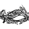 Metal Filigree Masquerade Mask