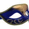 Classic Blue And Gold Venetian Mask
