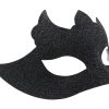 Glitter Mask in Midnight Black