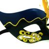 Blue, Gold and Green Venetian Mask