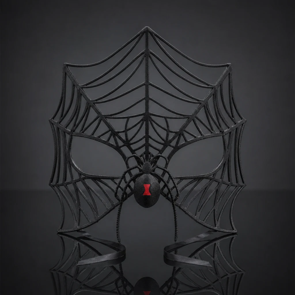 Redback Spider Authentic Leather Mask