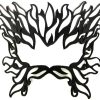 Real Leather Fire Mask for Glasses