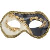 Classic Black Abstract Venetian Mask