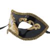 Classic Black Abstract Venetian Mask