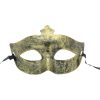 Gold High Point Metallic Warrior Mask