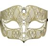 Gold Noble Filigree Masquerade Mask
