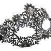 Metal Garden of Eden Masquerade Mask with Crystals