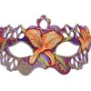 Purple Floral Masquerade Mask