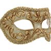 Gold And Cream Authentic Masquerade Mask