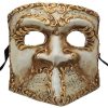Gold Musical Bauta Authentic Venetian Mask
