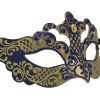 Blue And Gold Authentic Masquerade Mask