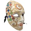 Coloured Swirl Authentic Venetian Mask