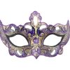 Purple Authentic Masquerade Mask