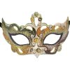 Green And Orange Authentic Masquerade Mask