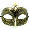 Warrior Mask in Metallic Gold
