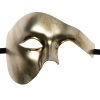 Metallic Vintage Gold Phantom Mask