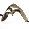Metallic Vintage Gold Phantom Mask